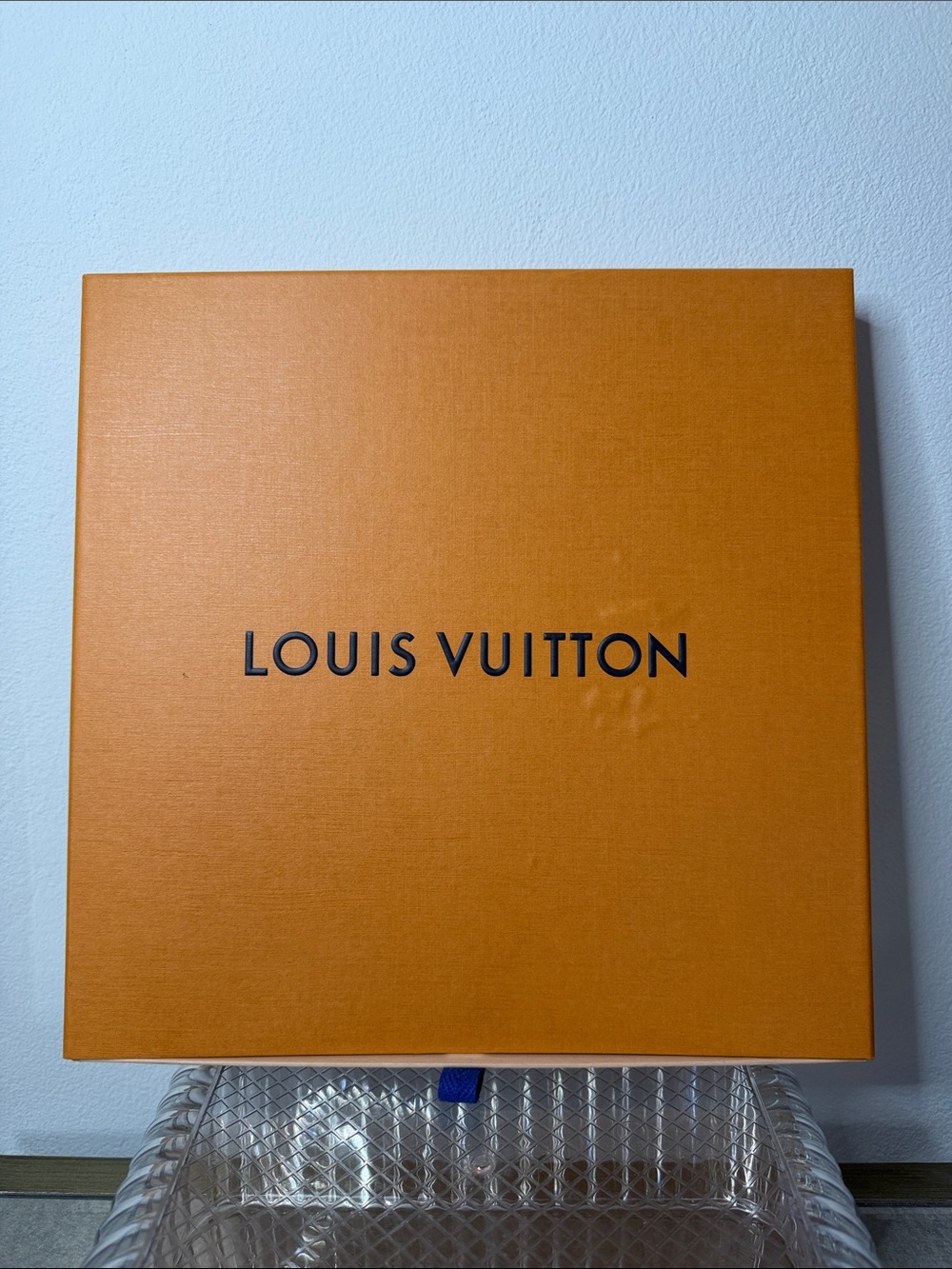 Louis Vuitton Orange Scarf Box